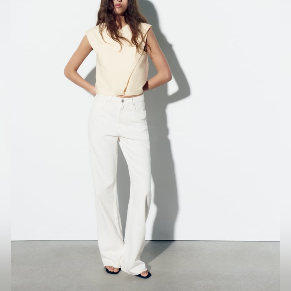 ZARA LIMITED EDITION WRAP FRONT RAINCOAT VEST